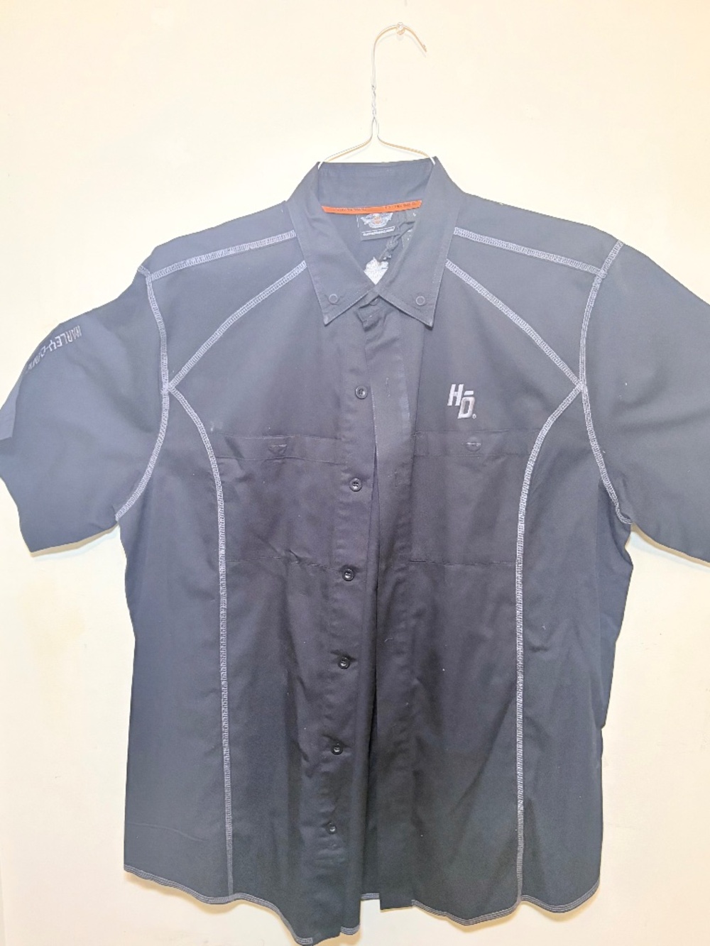 Men Harley Davidson Button down Shirt